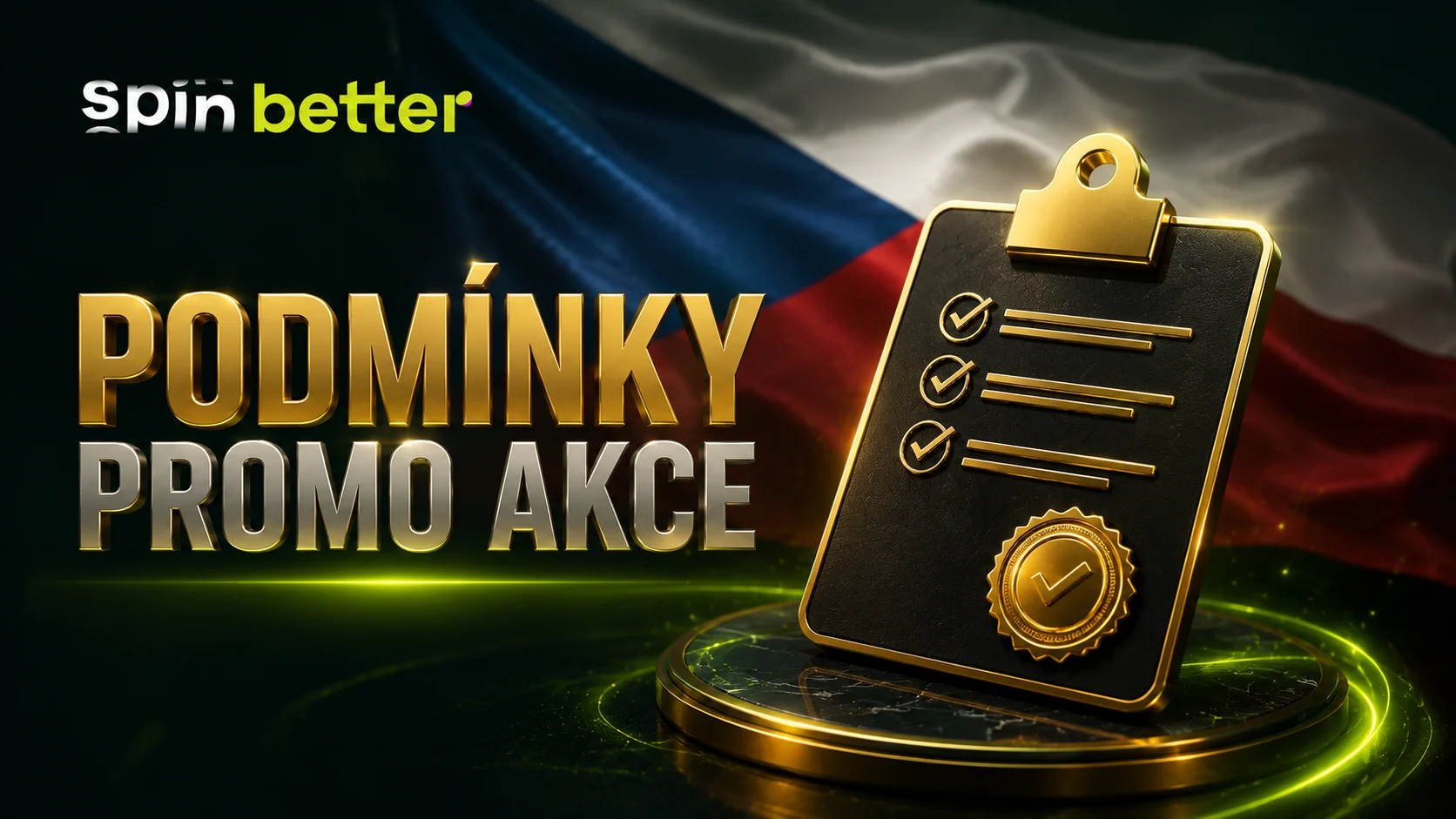 Podmínky propagační akce Spinbetter