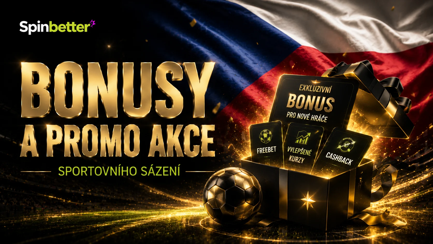 Bonusy a propagační akce Spinbetter pro sportovní sázení